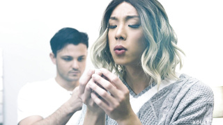 AdultTime Dane JackSon / Shy Femboy's Upskirt Peek Invites Creampie