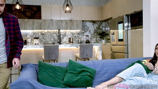 MyPervyFamily Aria Sloane Sneaky Stepsibling Sex