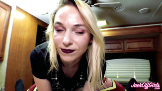 JackOffGirls Briti Black Handjob Blowjob Tease Part WRB