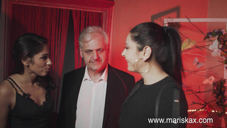 MariskaX Mariska And Sahara Knite Steaming Lesbian Scene LEWD