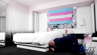 PureTS Kitty Kisses Getting Caught Was Never So Much Fun