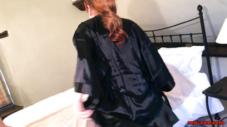 Red Lucy Gresty And Red Oiled And Pleasured LEWD