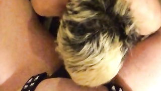 Hungry Twink Feeds on Daddy Bear's Meat