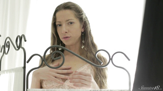 Stunning Mika Alone On The Couch WRB