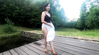 Wanilianna Wanking Among The Meadows LEWD