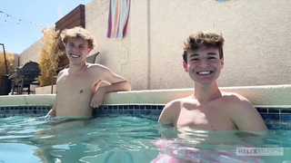 Helix –Poolside Petting– Austin Walker And Braxon Carter