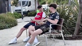 Only Fans (BoysXclusive) – JeanTwink and Dusterteen have a threesome