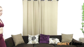 HoneyTrans Karine Siqueira & Natasha Fiore - Jogging Date Turns Into Steamy Trans Latina Sex