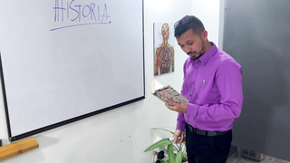 XVideos Karolin Gomezxx Young Latina Rides Her Teachers Cock So He Doesnt Fail Her PP