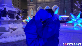 Chileno Angel Santana fucked by French Canadian Gabriel Clark 720