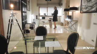OfficePOV Sata Jones Affair With The Office MILF WRB