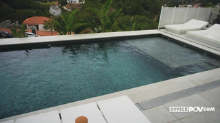 OfficePOV Amalia Ds And Angelika Grays Blonde Business Babes WRB