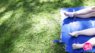 Tgirls Asia Belle & Sapphire Dream - Spring Blossoms Love