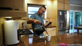 MyPervyFamily Harlow West Hungry For Stepdaddys Breakfast Sausage WRB