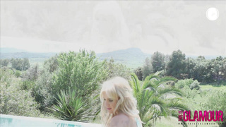 ThisIsGlamour Amy Green Gets Naughty By The Pool BTS LEWD