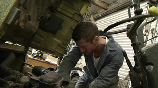 Dean Monroe Has Gay Sex in a Garage with Swedish Tomas Brand 720p AI upscaled