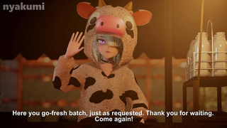 Cartoon Lewd Milk Stand (Nyakumi) WEBDL