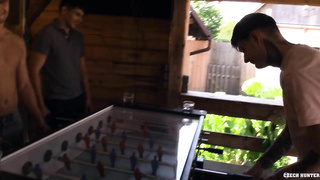 Czech Hunter Cabin Orgy