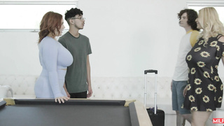 Milfed London River And Natasha Nice Double Dorm Drop Off WRB