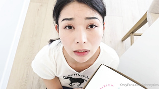 OnlyFans Rikako Katayama And Johnny Sins Round Creampie Delivery Sextape PP