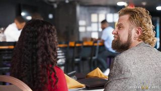 BrazzersExxtra Archer Ali Guess Whos Cucking At Dinner WRB