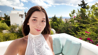 WatchBeauty Layla Scarlett All In White Backstage WRB