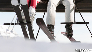 Milfy Brandi Love Ski Instructor Brandi Teaches Young Stud New Tricks VSEX