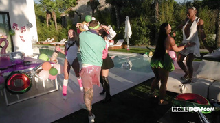 MorePOV Candee Licious Malia Lenoir And Milan Cheek WRB