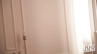 Bent over too much with the vacuum cleaner (Apolo Adrii & Rcky Hard)