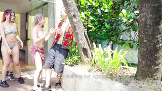 SugarHeartVlog Xia Qingzi, Guan Mingmei, Han Tang Naughty Aboriginal Party