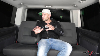 TakeVan Sandra Blonde Takes Ride On A Dick To Avoid Police