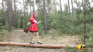 KaterinaHartlova Cosplay Red Riding Hood And My Story In Wood LEWD