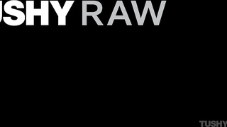 TushyRaw Kazumi Hot And Willing Kazumi Grips His Cock With Her Hole PP