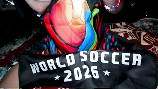 LadyBoyGold Linly - 26 World Cup Madness Sperm In All Holes Piss Everywhere 4K