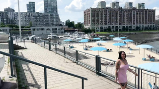JacquieEtMichelTV Fanny Is Attempting A Double Jump For The Very First Time In Her Life PP