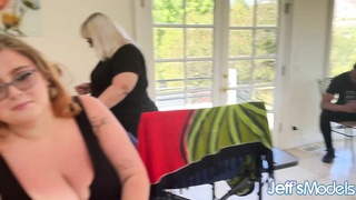 JeffsModels Baby Kaykez Chubby Newbie Is Broken In By A Thick Black Dick