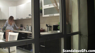 ScandalousGFs Candy Swallows Her Old Mans Cum LEWD