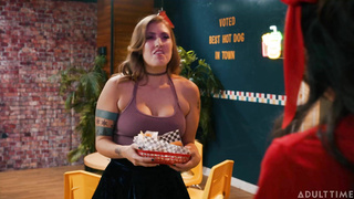 FutaWorld Casey Calvert Siri Dahl and Electra Rayne Dicks Take Out Narcos