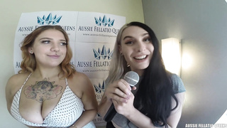 AussieFellatioQueens Marina Lee Cocksucking Championship Semi Final