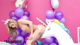 AmateurBo Kali Roses Explores Her Inflatable Fetish