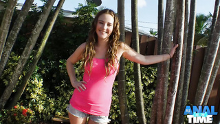 AllAnalAllTheTime Samantha Summers Flaunts It Poolside