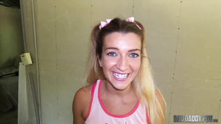 BadDaddyPOV Chelsea Waves Bathroom Quickie With Step Daddy