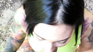 GlaminoGirls Adel Asanty Video Fucked In The Central Park VERTICAL