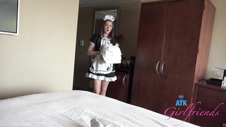 ATKGirlfriends Lily Adams Hotel Maid POV