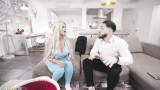 PenthouseGold Casca Akashova This Busty Housekeeper Is Working Overtime