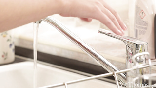 VivThomas Emily Mayers And Sonya Blaze Kitchen Tease