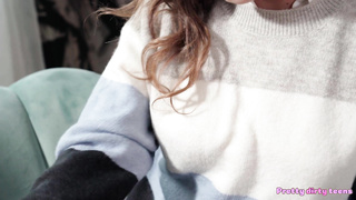 PrettyDirtyTeens Camila Palmer Impatient Brunette Needs His Dick