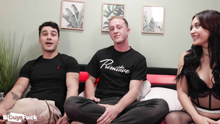 BiGuysFuck Caleb Mills Liam Quinn And Luna Lopez