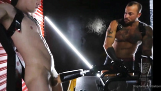 bound and milked at Fort Troff