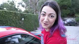 ATKGirlfriends Lily Adams Porsche POV
